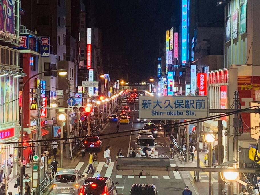 新宿市中心jr线新大久保三分钟紧邻韩国街免费wi-Fi Tokyo Ngoại thất bức ảnh